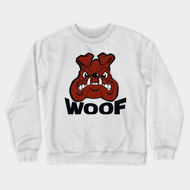 Bulldog Crewneck Sweatshirt by RayRaysX2